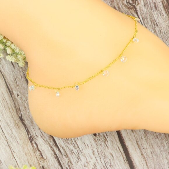 Dainty Anklet for Women – Elegant Everyday Jewelry & Perfect Gift | MLCRC1001 - Picture 10 of 10